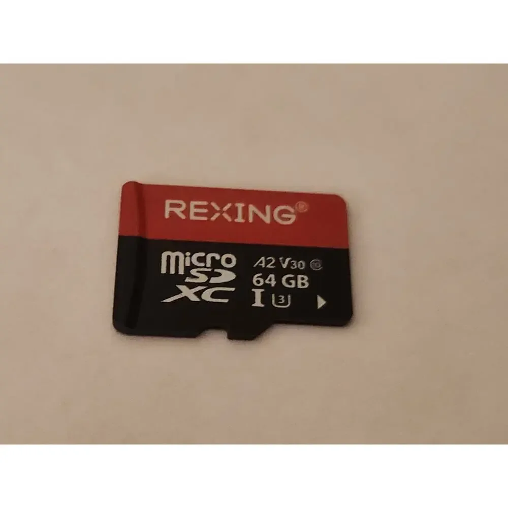 REXING 64GB MicroSDXC Class 10 High Speed Card w/ SD Adapter & USB 2.0 Reader